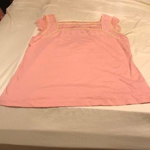 New RXB Pink Embroidered XL Blouse
